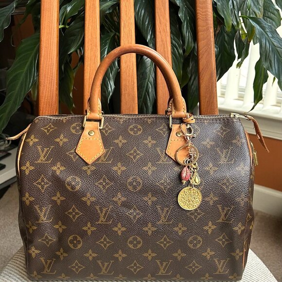 EARTHY MEDALLION Bag Charm Charm Gold - Picture 2 of 8